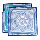 Silk Directly Wholesale Wensli Tops Real Green Hair Silk Scarf
