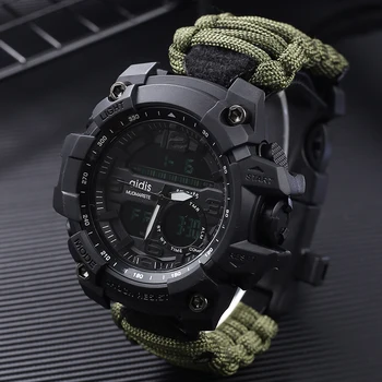 Military Watch Multifunctional Compass Digital Sports Watches