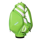 Golf 2021 Golf Tournament High Quality PU Leather Custom Design Logo Golf Cart Bag