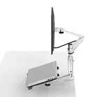Arm Monitor Mount Wholesale Laptop Holder Computer Mount Monitor Arm With Laptop Tray