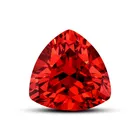 Synthetic Gemstones Garnet Loose Synthetic Gemstones Trillion Cut 3*3mm-18*18mm Cubic Zirconia Stones Factory Price