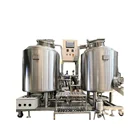 Brewing Brewing Equipment 500l 1000l Pilot Microbrewery 2 Vessel 3 Vessel Beer Brewing Equipment Turnkey Project