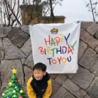 Birthday Banners Birthday Flags Letter Wall Hanging Happy Birthday Flag Banners For Party Scene Decoration