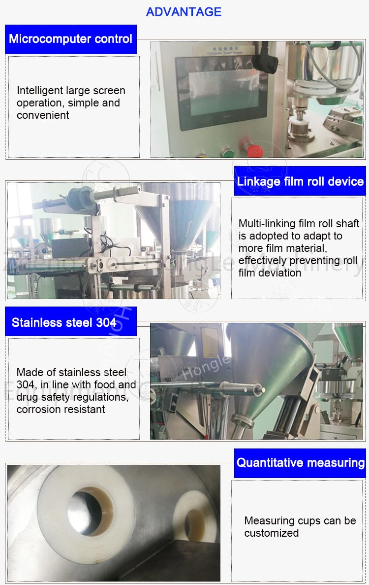Automatic Vertical Poultry Food Snack Granular Salt Sugar Dating Grain Bean Fish Pellet Processing Packing Machine factory