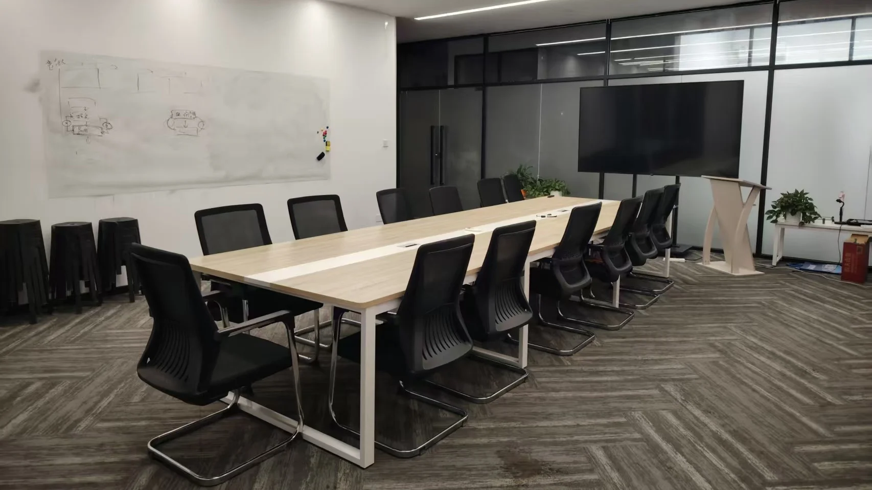 product custom design modern style foldable mobile prefab meeting room expandable container office-5