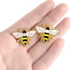 Gold Plated Quality Supplier Stock Gold Plated Save The Bees Bee Kind Lapel Pin