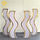 Wedding Wedding Decoration SAWA Modern Wedding Decoration PVC Backdrop Set For Stage Decor Stand
