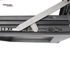 Windows Horicane Windows Florida Miami-Dade Hurricane Approved Aluminium Tilt And Turn Impact Windows