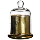 Glass Candle Holder With Glass Candle Holder Glass Candle Holder With Dome Cloche