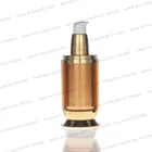 Acrylic Bottle Cap Luxury Acrylic Plastic Lotion Empty Pump Bottle With Gold Cap 100ml