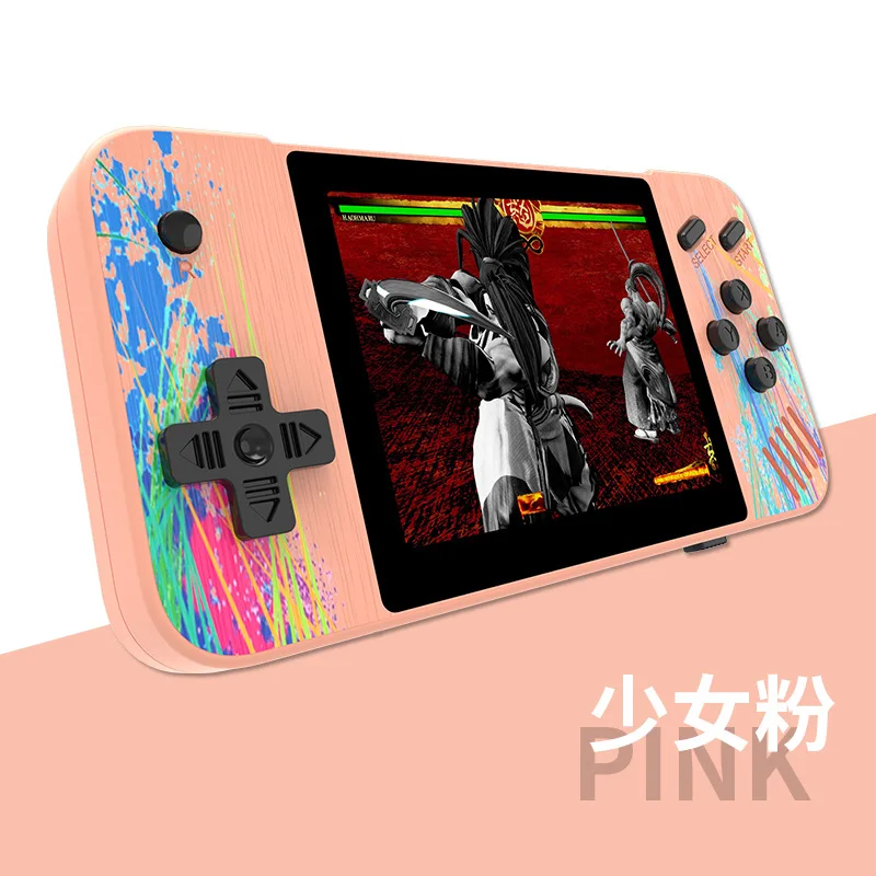 New portable retro nostalgia G3 game console controller 800 in 1 games 3.5 inch screen single&double player video game console