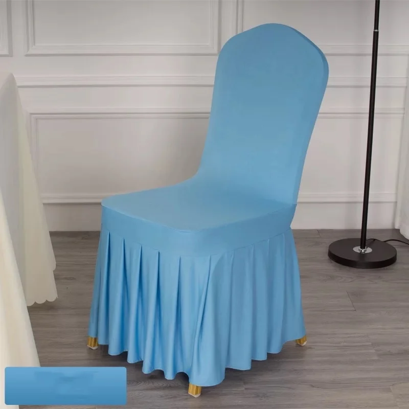 Endurable Polyester Spandex Lycra Wedding Chair Covers Decor 