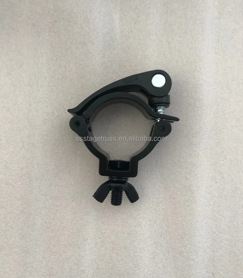 product tube 48 51mm load 300kg aluminum large stage load clamp hook lighting clamp hook coupler truss display truss system accessories-13