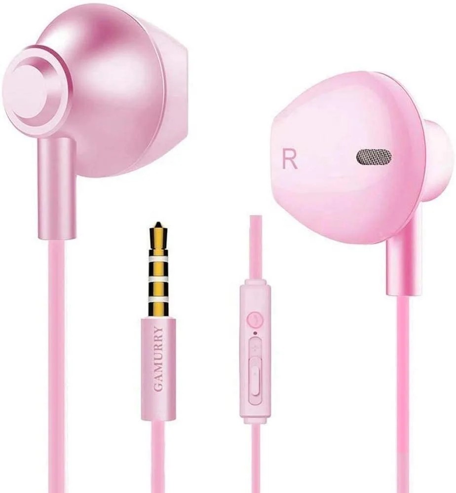 Microphone Double Drive Wired Earphone 