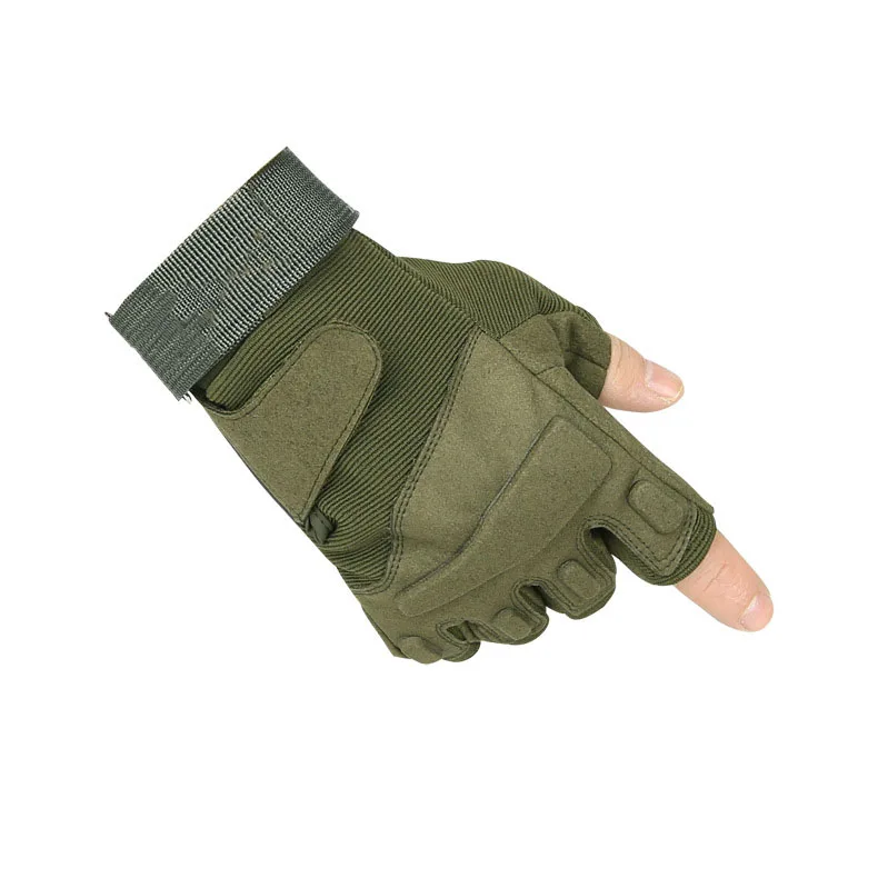 For Hawk Outdoor Tactical Half-Finger Motorcycle Gloves Black for Riding Accessories
