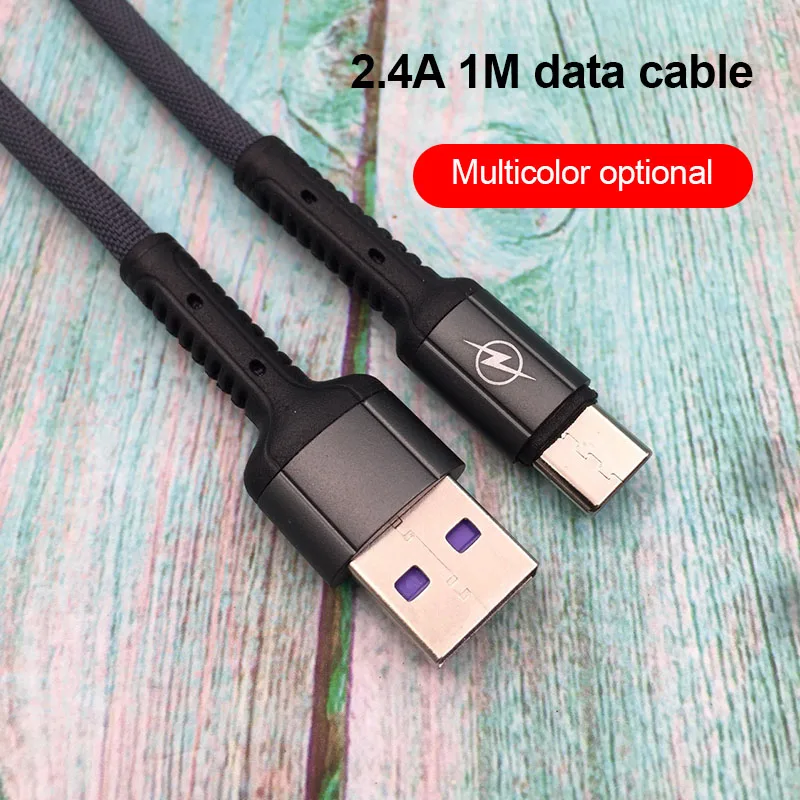 Fast Charge USB Mobile Phone Charger Cable For iPhone Android Type C