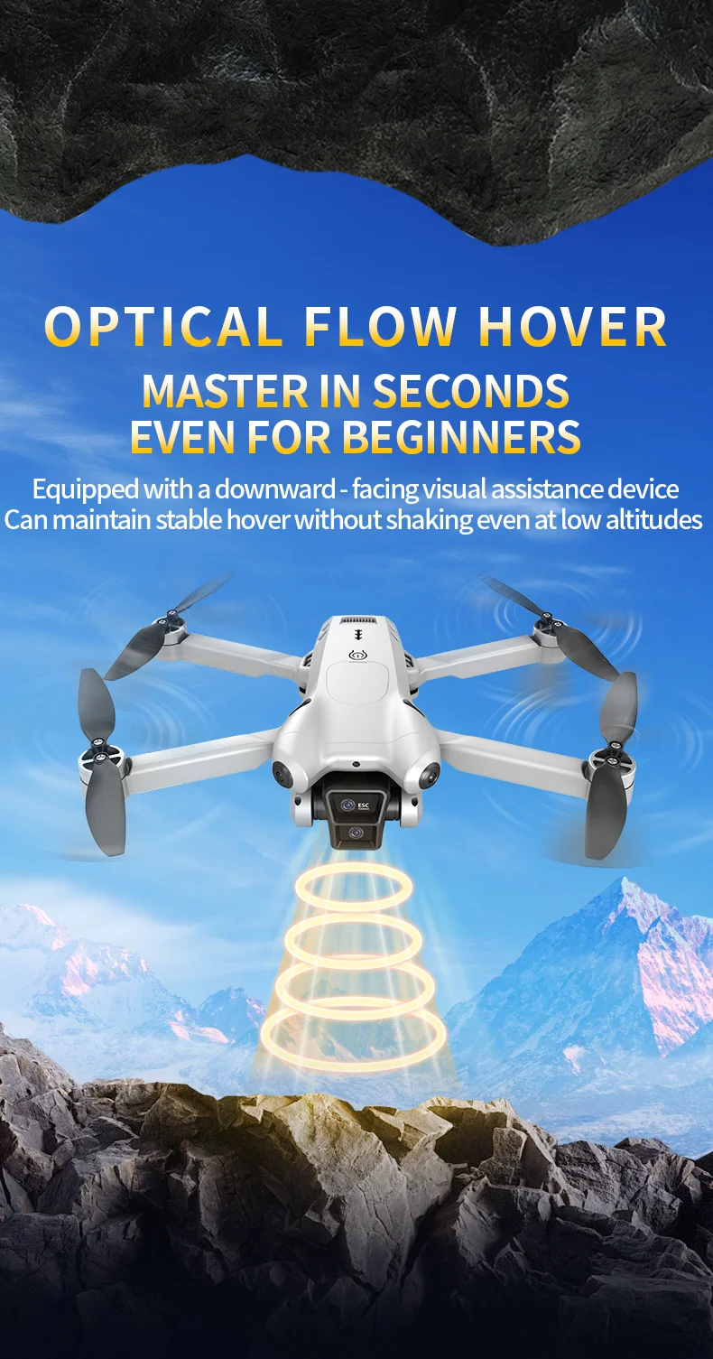 Drone M4 ultra-convivial pour les débutants GPS télécommande haute longue portée connectivité WIFI suivez-moi Drone cadeau d'évitement d'obstacles
