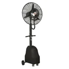 Fan Air Water Cooling Mist Fans Factory Water Spray Fan Misting Fan Industrial Outdoor Air Cooling Spray Mist Fan