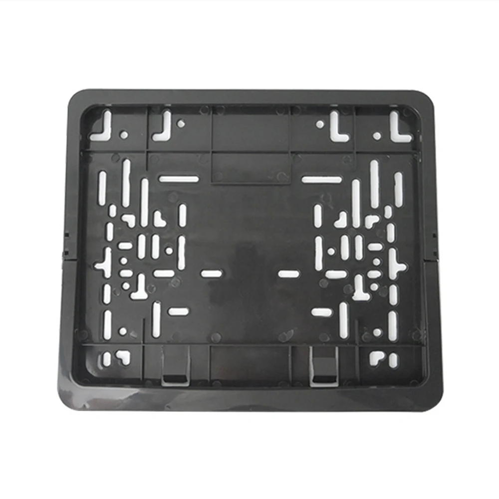 Kenya Size Standard Plastic Black Number Plate Holder Universal License Plate Frame manufacture
