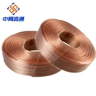 Pvc Speaker Cable Speaker Hot Selling High Quality Transparent PVC Copper Speaker Line Audio Cable