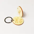 Blank Tags Small Unfinished Blank Wooden Gift Tags Lables For DIY Crafts