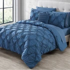 High Comfortable Comforter High Quality And Comfortable Solid Color Bed Microfiber Comforter Set