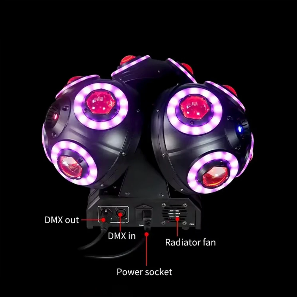 Football Lights Stage Lights Outdoor Christmas Laser LED Moving Head Professional Performance Disco Spotlights