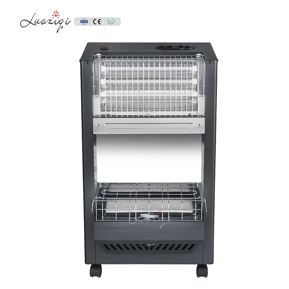 product best price 1200w dual purpose gas electric mobile infrared cabinet heater for living room bedroom iron portable freestanding-15