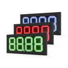Digital Gas Station Digital LED Price Board 8 Inch