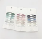 Hair Practical Delicate Durable Using Plain Hair Snap Clips Bobby Pins Hair Clips