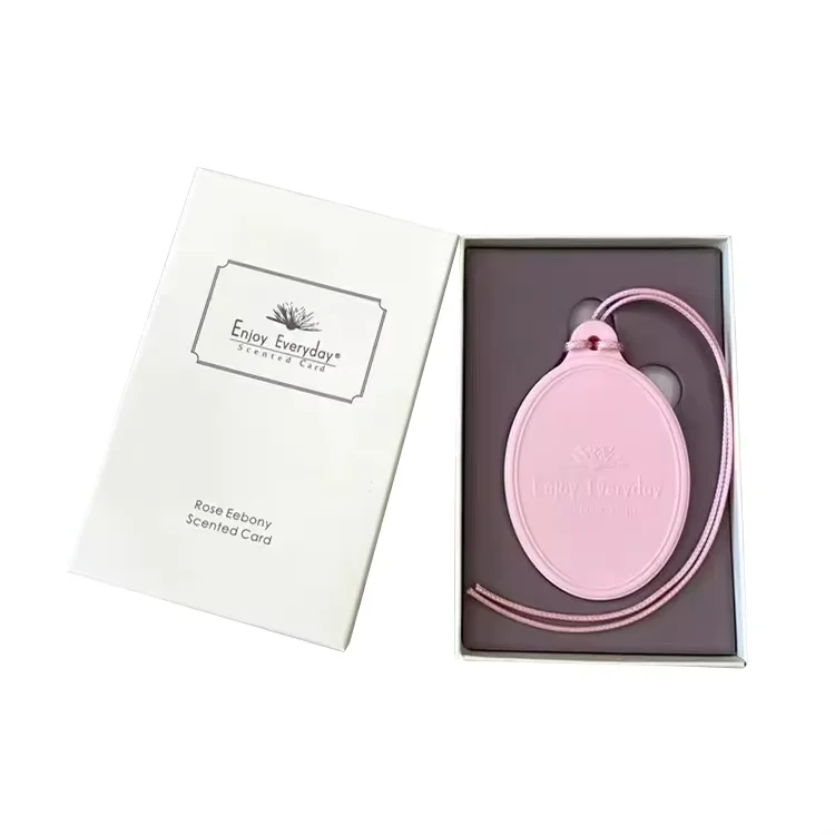 product car air mirror hanging perfume rubber plastic scented cards perfume cheap custom car air freshener aroma plastic card-5