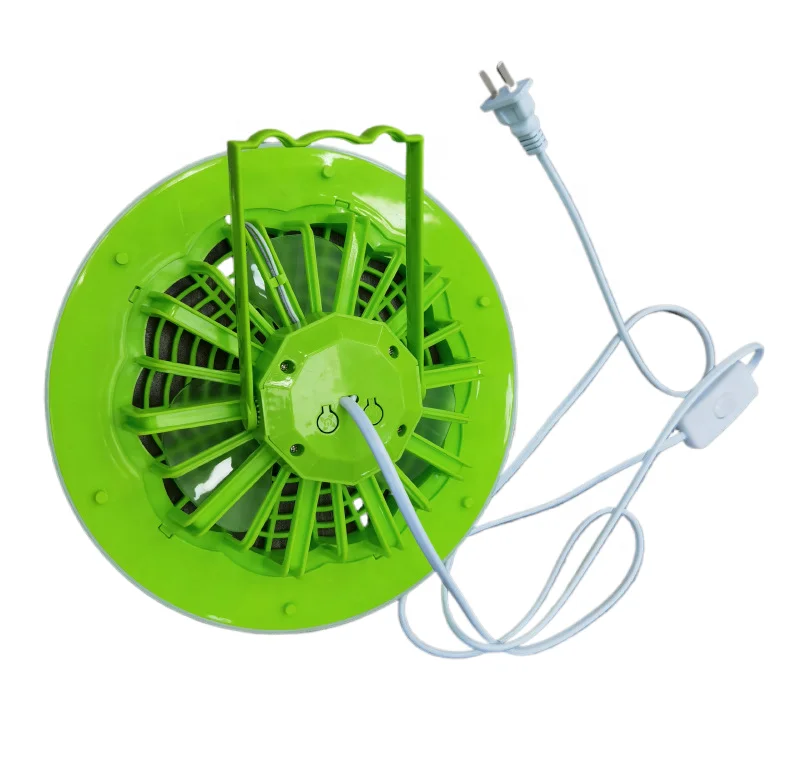 Fan light connector with switch Fan light 12W portable wide pressure