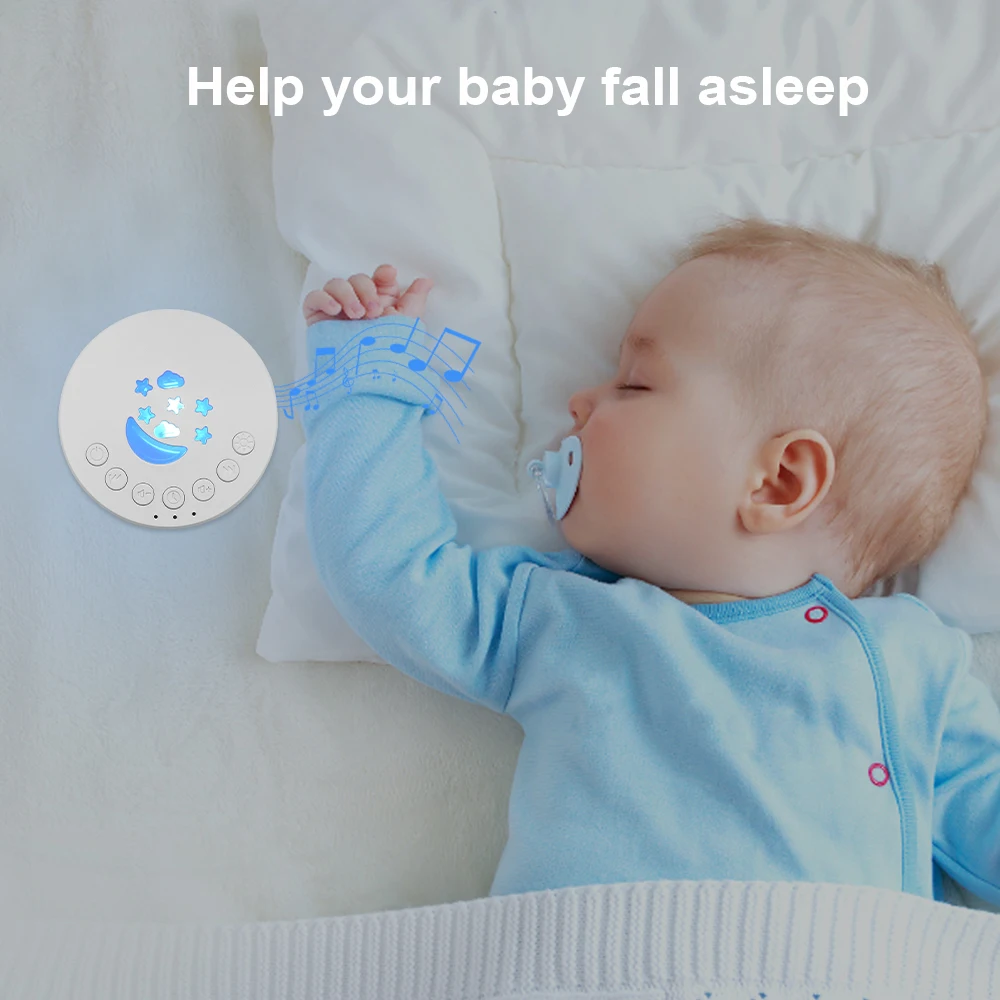 Sleeping Aid Light White Noise Sleep Sound Machine Baby Adult Rechargeable White Noise Machine factory