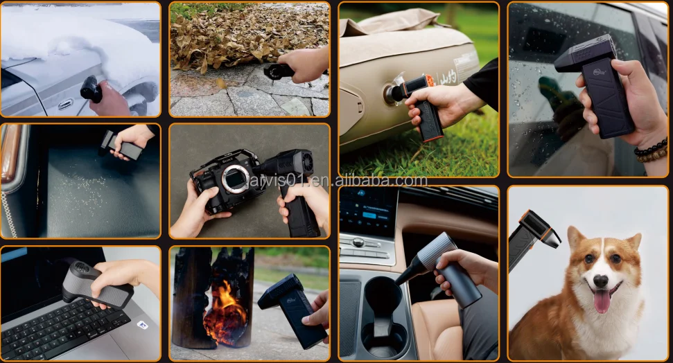 Magnet Cleaner Air Blower, Electric, ABS+PC - detail 2