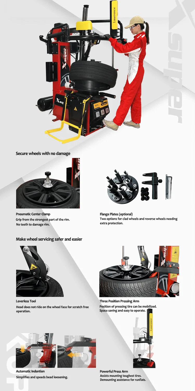 New Design Touchless Tire Changer Machine Automatic Tire Machine