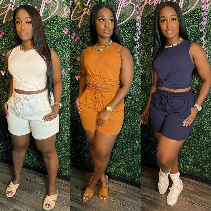2022 Sexy Summer Solid Colors Casual 