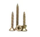 China China Wholesale Self Tapping Chipboard Screw C1022 Yellow Zinc Plated Chipboard Screw