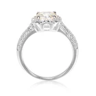 Rings Rings Wholesale Women Wedding Fashion Jewelry Gems Customized Luxury Oval Women 925 Silver Elegant Lover Rings