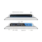 Power Pc Industrial Panel Pc Poe Power Supply 19 '' Inch Industrial Touch Screen Panel Pc For Cold Aisle Power Cabinet