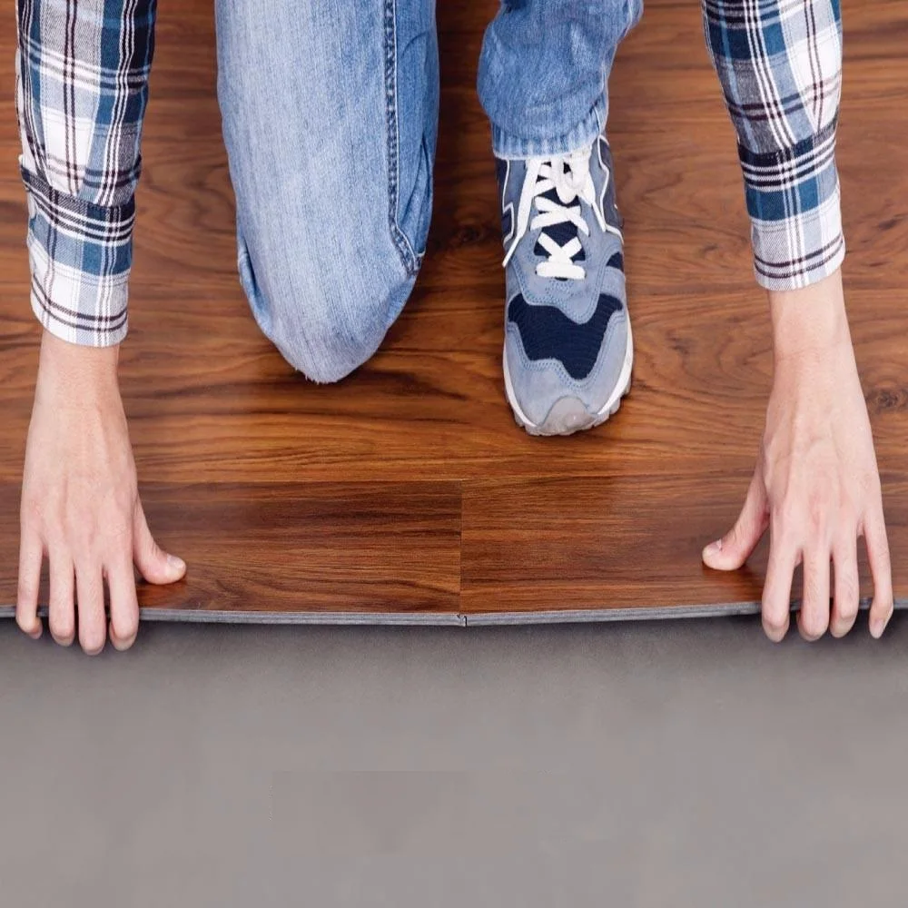 Vinyl Flooring Tiles Planks New Style PVC Plastic UV Coating Graphic Design Indoor Modern / Traditional  KDM-901 PVC Flooring