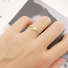 Rings Rings Best Selling Fashion Design 14K Real Solid Gold Round Knuckle Rings Jewelry