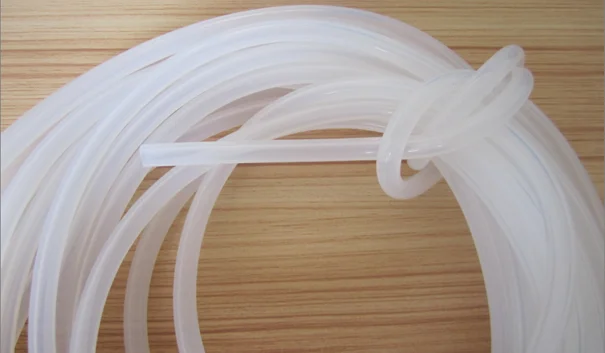 Food Grade Silicone Tube Rubber Hose Tubing Pipe High Temperature Heat Resistant 6*12mm Silicone Straw supplier