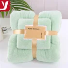 Towel For Room Bath Towels Supplier Good Quality Coral Fleece Towel Set For Bath Room Or Gift Towel Set