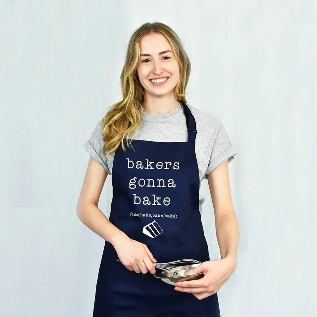 For Chef Gift Baking BBQ Baker Apron Custom Personalized Printing Logo BBQ Apron