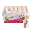 Cotton Candy Supplier Custom Wholesale Strawberry Flavor Ice Cream Marshmallow