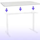 Desk School Electric Height Adjustable Table Desk Single Motor Electric Height Adjustable Desk School Table