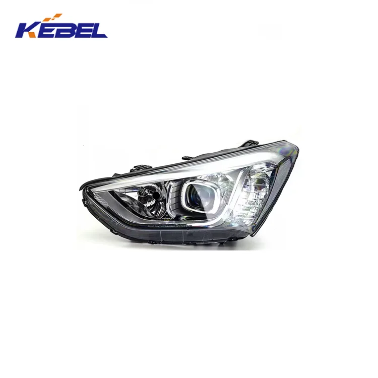 KEBEL Auto Body Parts Head Lamp 92101-2W110 OEM 92102-2W110 Head Light for hyundai Santafe 2013 2014 2015 2016 factory