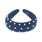 Accessories Wholesale Pearl Velvet Headbands For Women 2021 Hair Accessories Designer Headbands