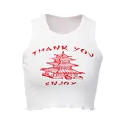Tops Ladies Top Wholesale Tank Tops Fitness Bodybuilding Vest Sexy Print Ladies Women Crop Tank Top