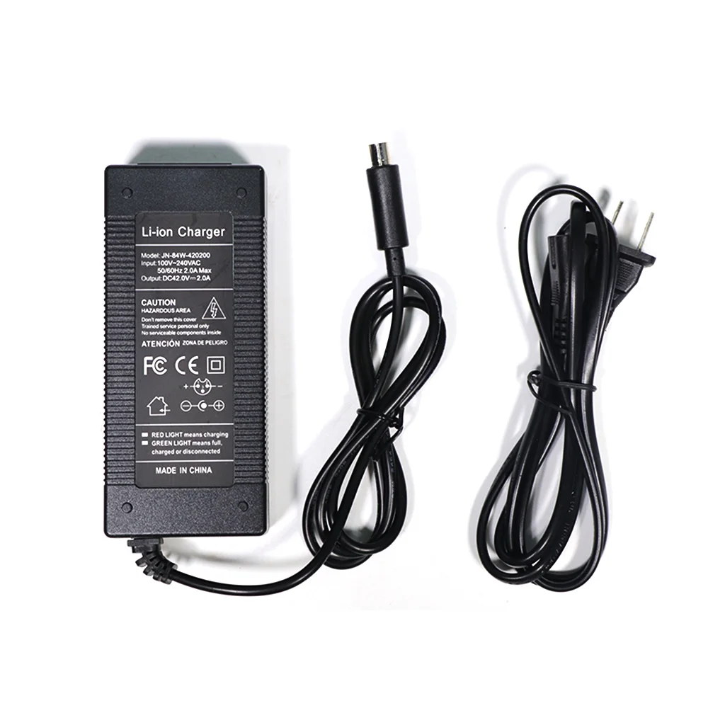 ce certified 42v 2a charger for xiaomi m365 eu stock electric scooter power supply wholesale-4